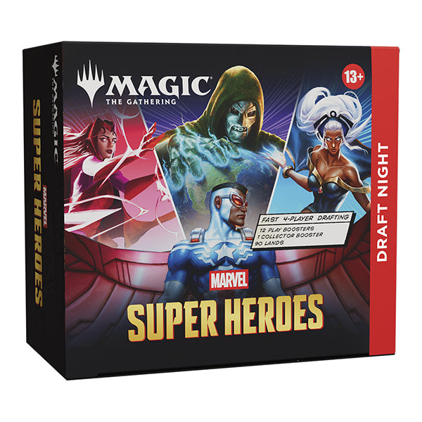 PRE-ORDER: Magic The Gathering - Marvel Super Heroes Draft Night Box