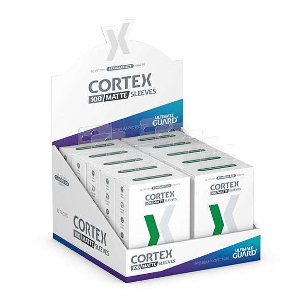 Ultimate Guard - Cortex Sleeves Standard Size - Matte Green 100pk