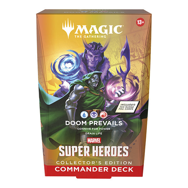 PRE-ORDER: Magic The Gathering - Marvel Super Heroes Collector Commander Deck