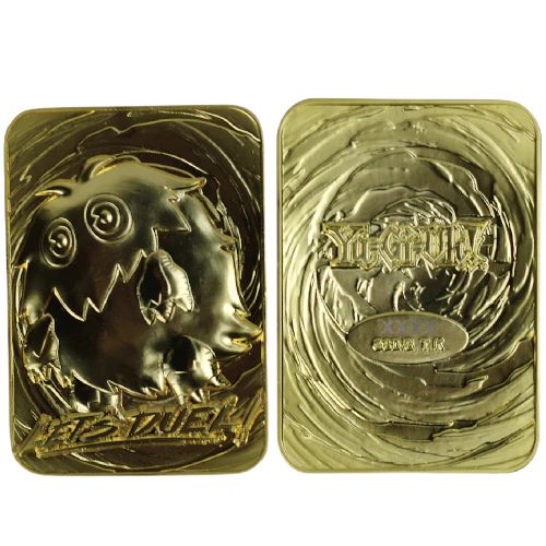 Yugioh TCG - Limited Edition 24K Gold Plated Collectible