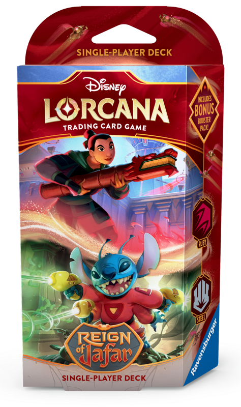 Lorcana Reign of Jafar Starter deck Ruby
