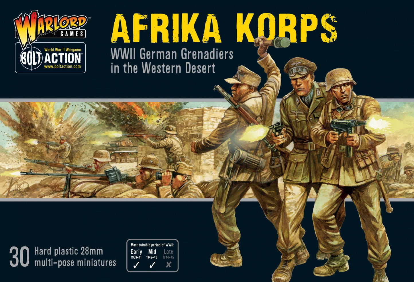 Bolt Action: Afrika Korps (WW2 German Grenadiers in the Western Desert)