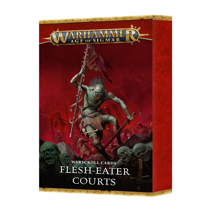 WARSCROLL CARDS:FLESH EATER COURTS (ENG)