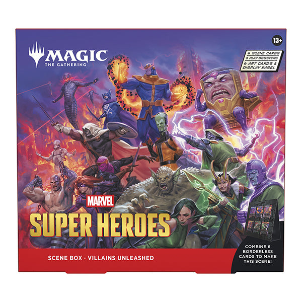 PRE-ORDER: Magic The Gathering - Marvel Super Heroes Scene Box