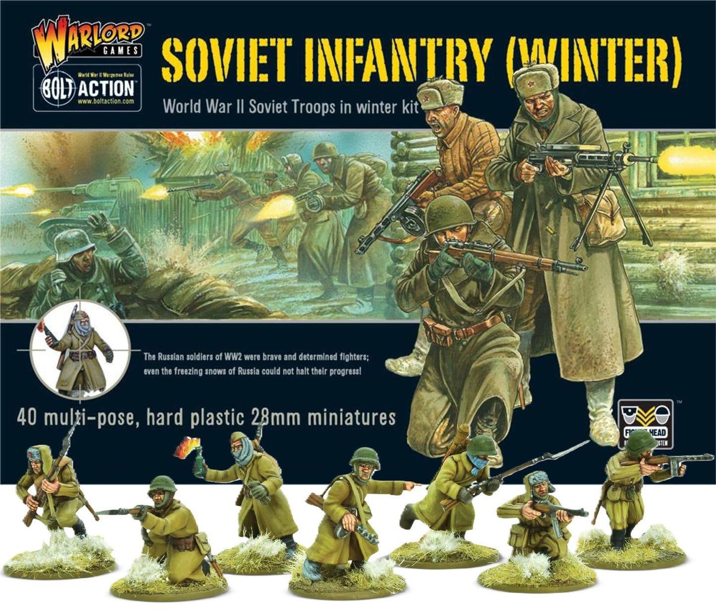 Bolt Action: Soviet Infantry Winter