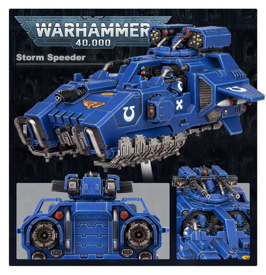Space Marines Storm Speeder