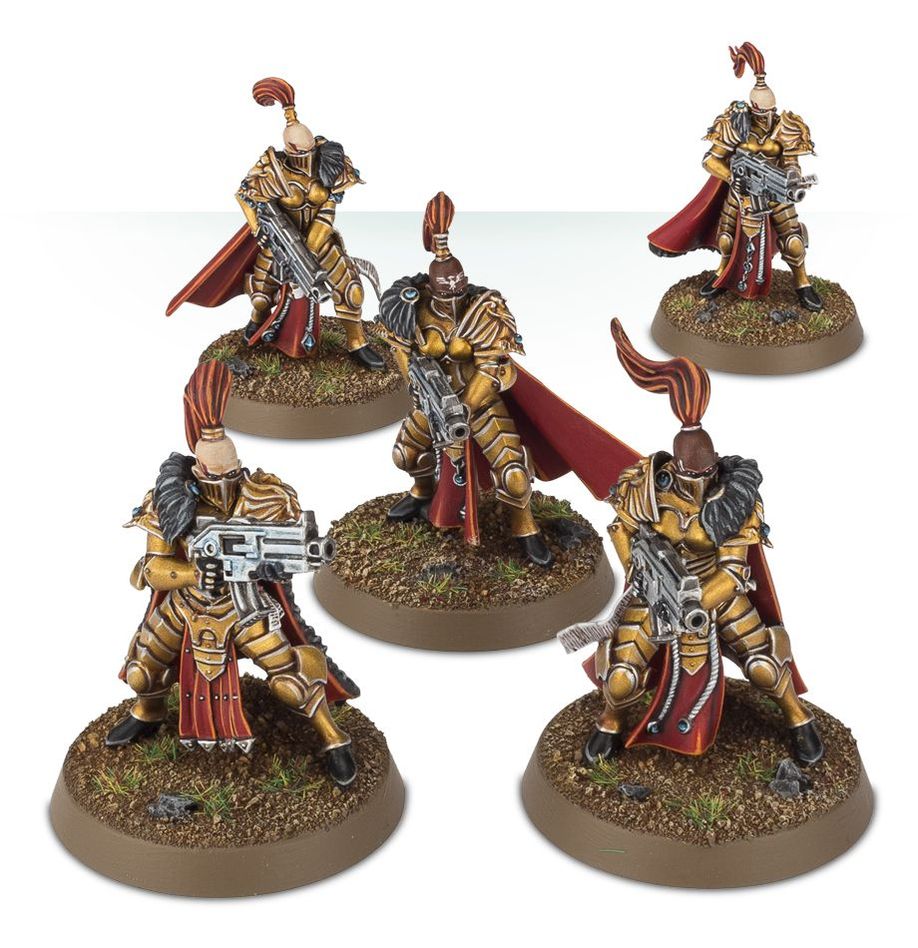 Adeptus Custodes: Sisters of Silence Prosecutor Squad