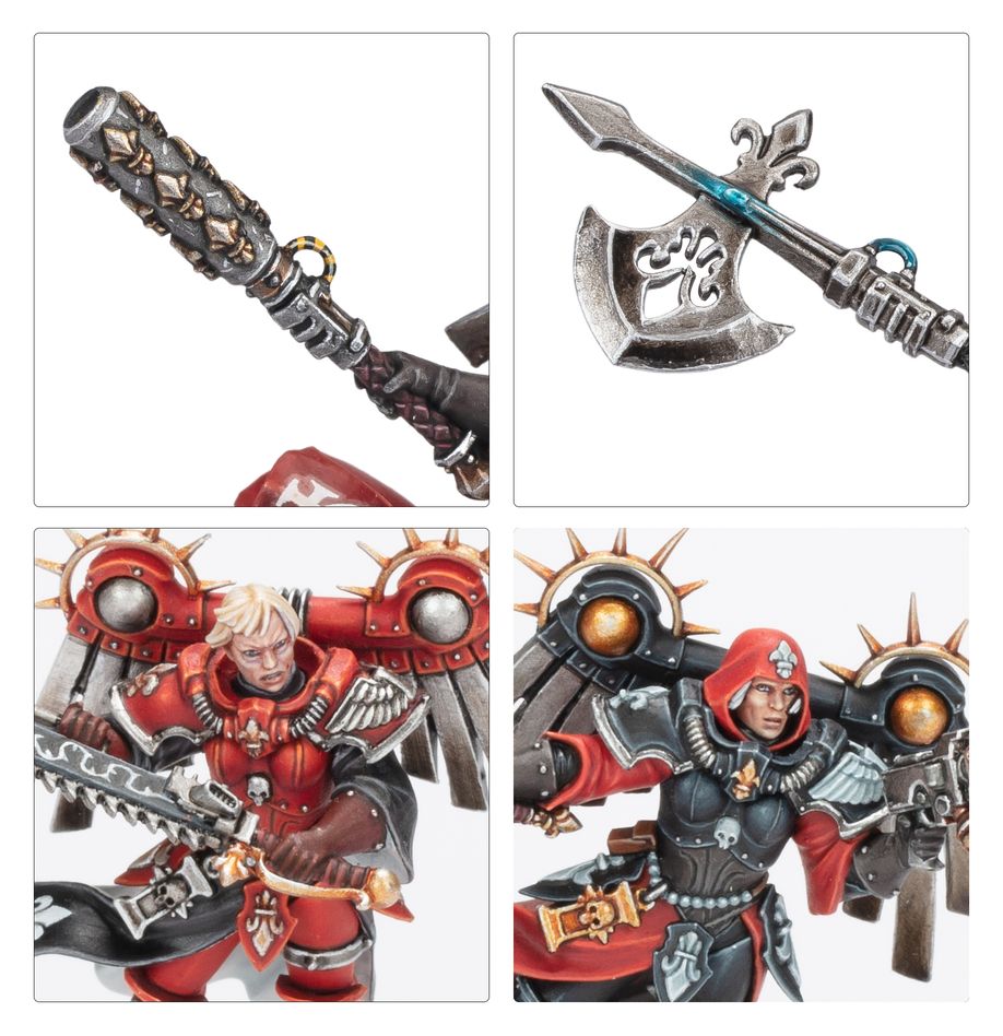 Adepta Sororitas: Canoness w/ Jump Pack