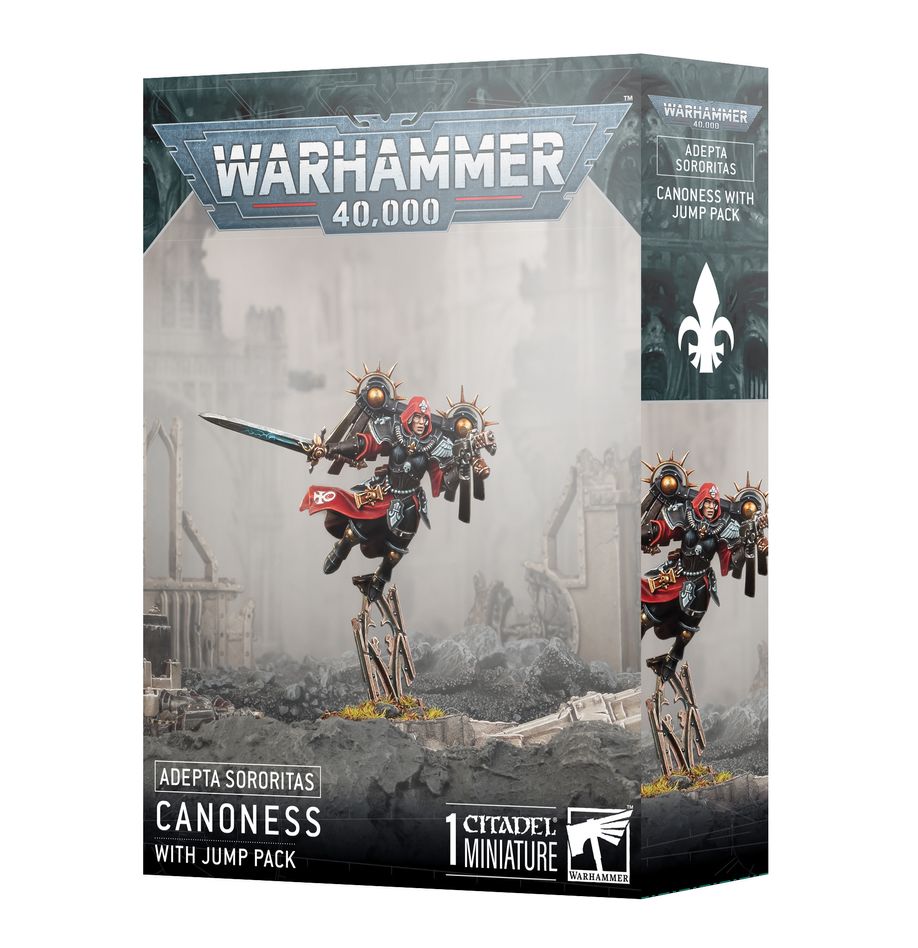 Adepta Sororitas: Canoness w/ Jump Pack