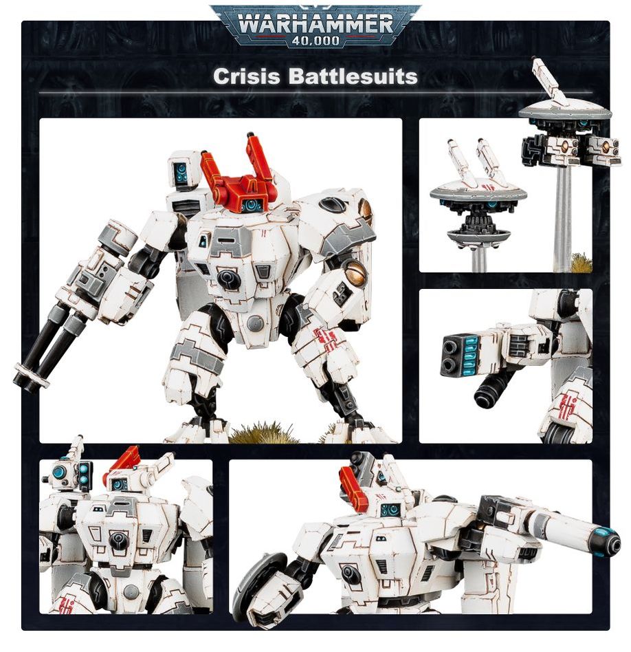 T'AU EMPIRE: CRISIS BATTLESUITS