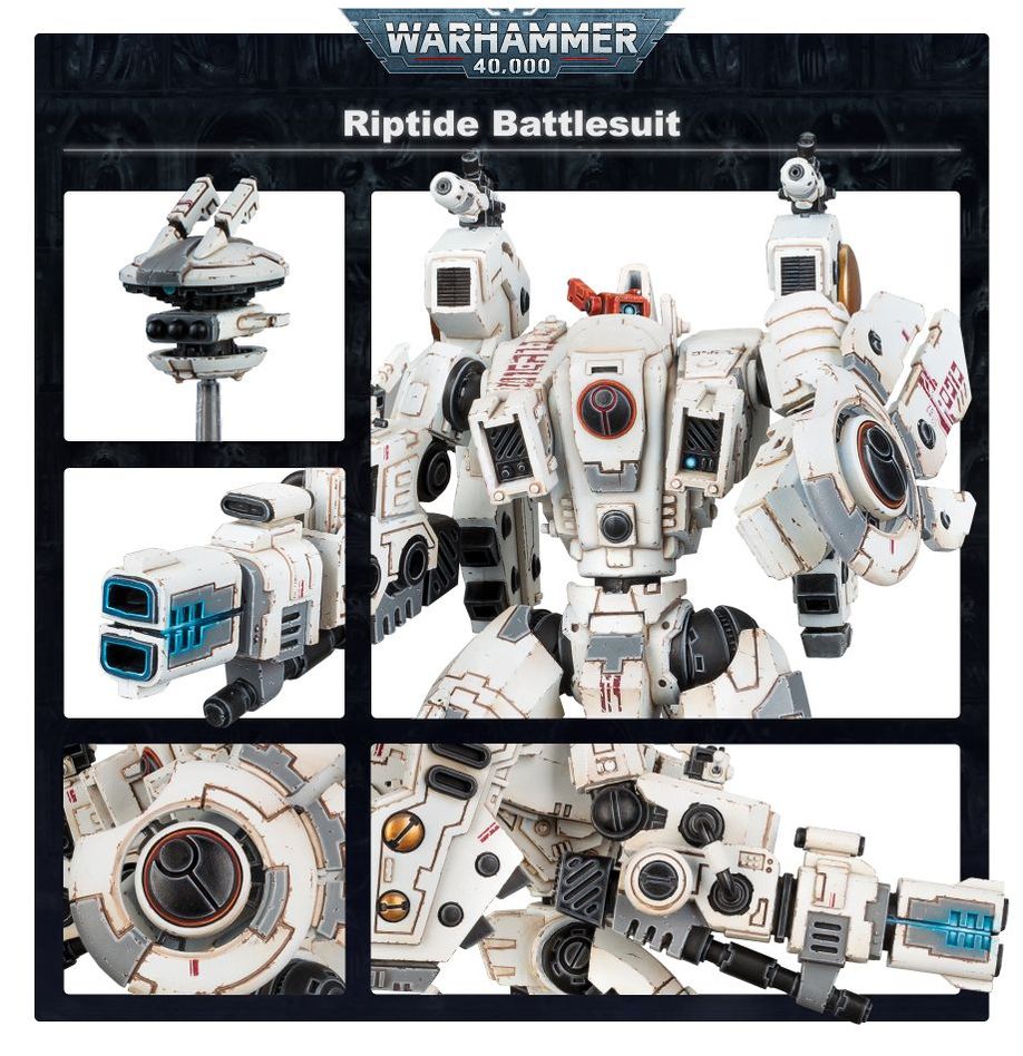 T'AU EMPIRE: RIPTIDE BATTLESUIT