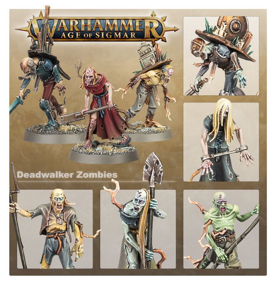 Warhammer: AOS - Soulblight Gravelords: Deadwalker Zombies