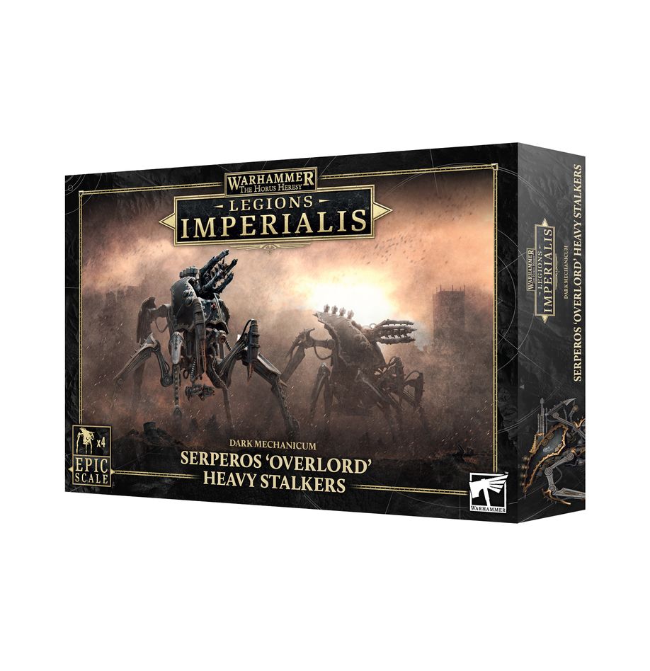 Legions Imperialis: Dark Mechanicus Serperos 'Overlord' Heavy Stalkers