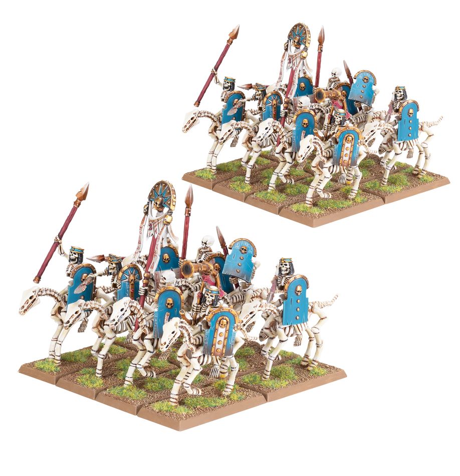 Tomg Kings of Khemri: Skeleton Horsemen