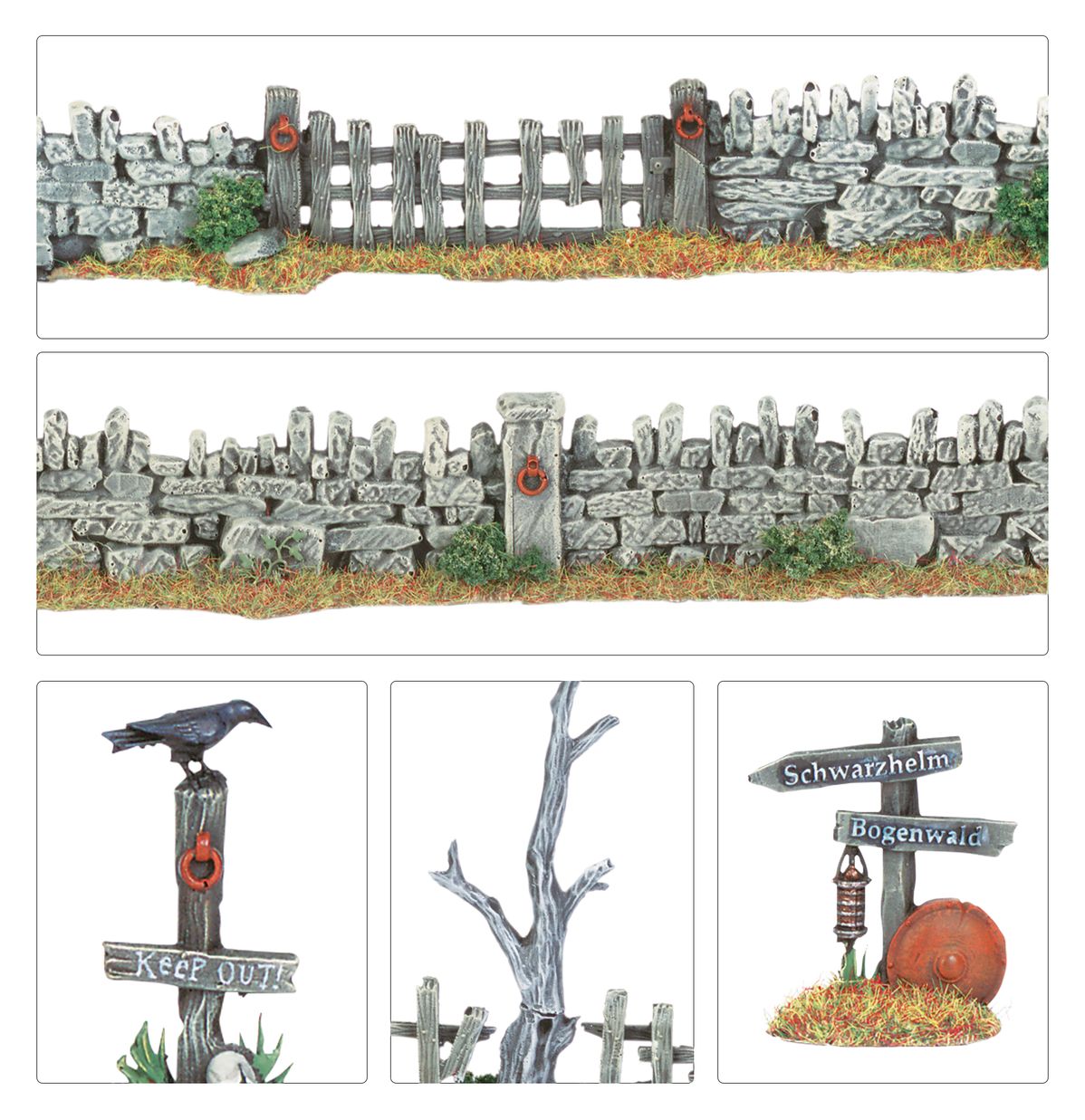 Warhammer: The Old World- Walls & Fences