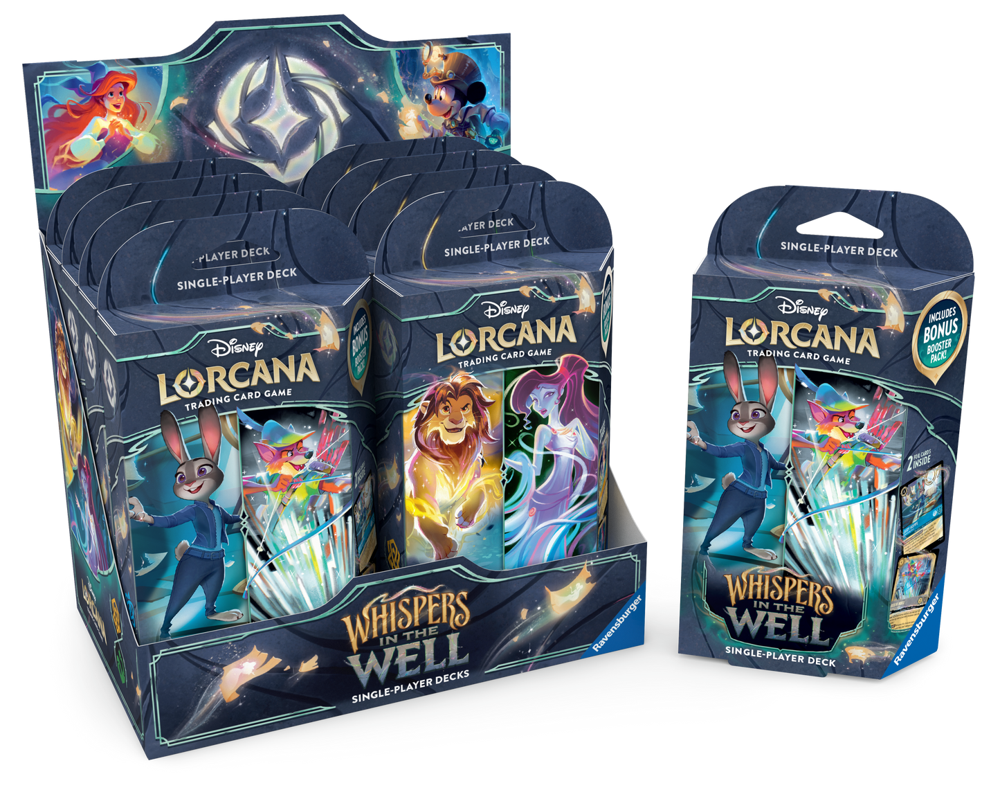 Disney's Lorcana Whispers in the Well Starter Decks (Pre-Order 14/11/25)