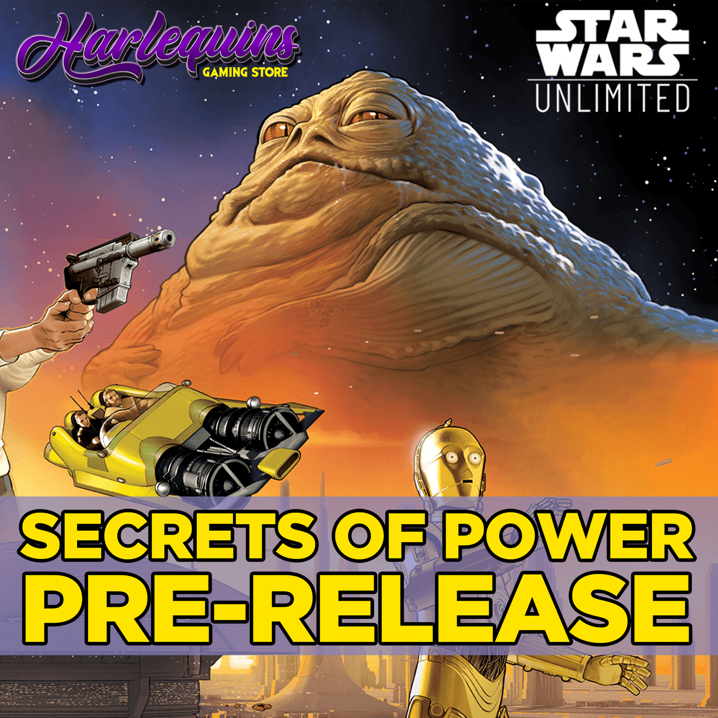 Star Wars Unlimited Secrets of Power Pre-Release Event Ticket