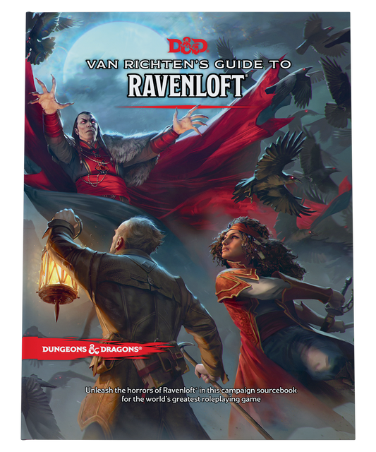 Van Richten's guide to ravenloft book front cover dungeons and dragons
