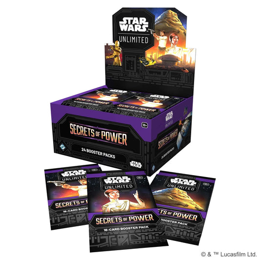 Star Wars: Unlimited - Secrets of Power Booster Display Set 6 Pre Order 07/11/2025