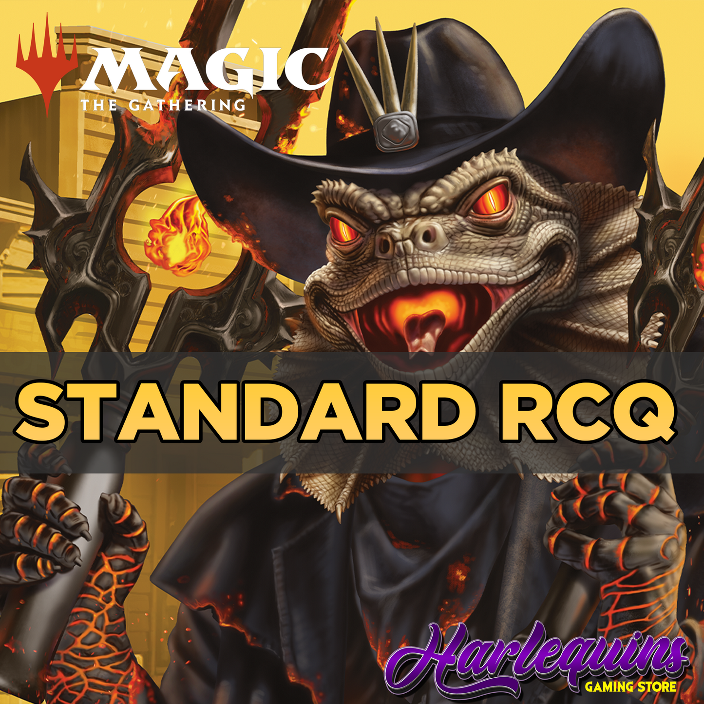 Magic the Gathering Standard RCQ Tournament Event Ticket 03/08/2025