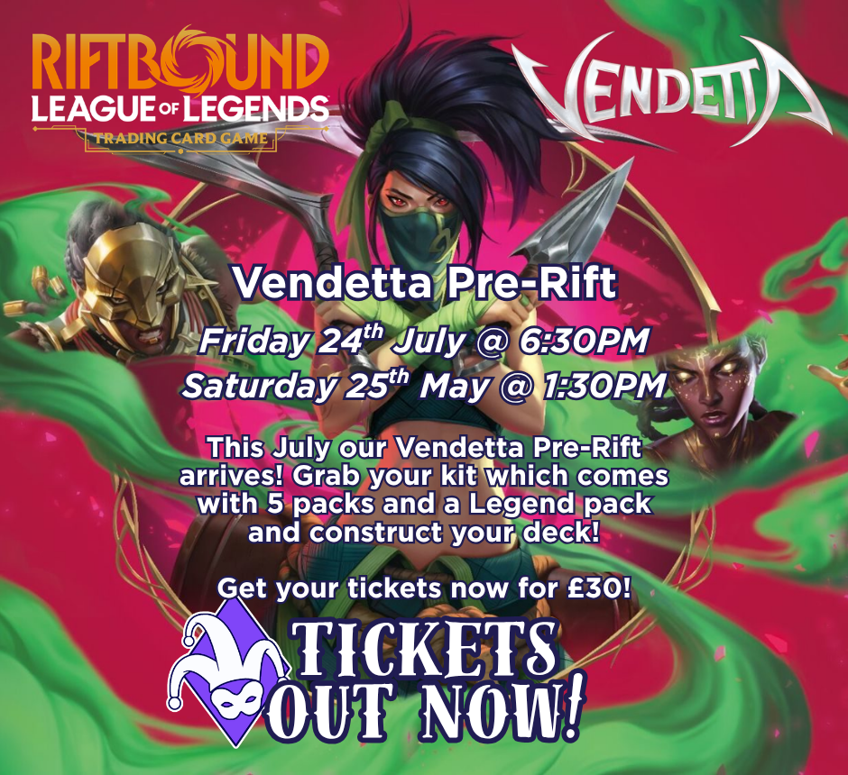 Riftbound Vendetta Pre-Rift Event