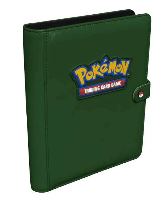 Ultra Pro: Pokémon 4-Pocket Premium Snap Binder - Green