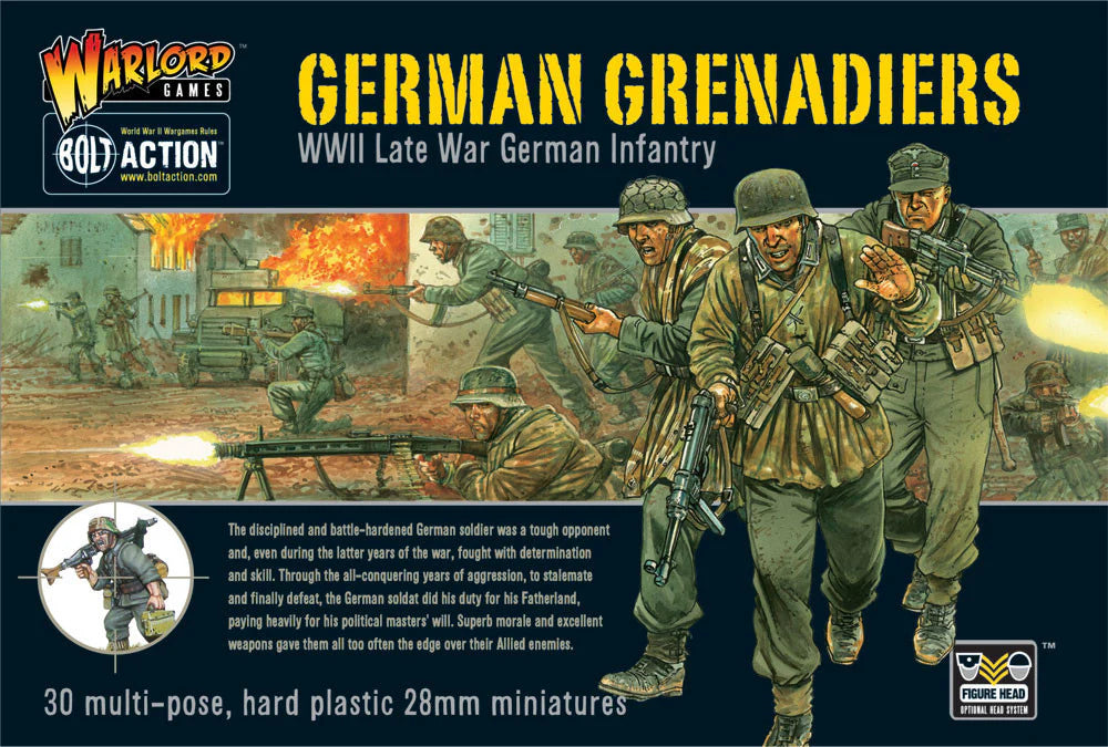 Bolt Action: German Grenadiers (WW2 Late War German Infantry)