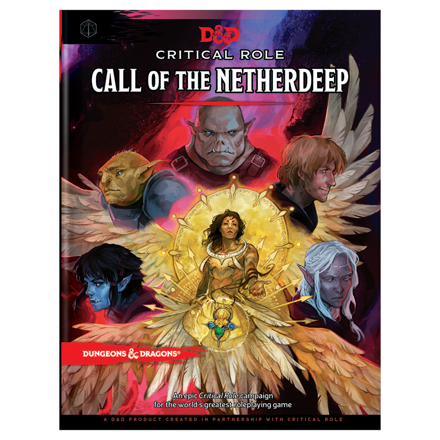 call of the netherdeep critical role dungeons and dragons book cover