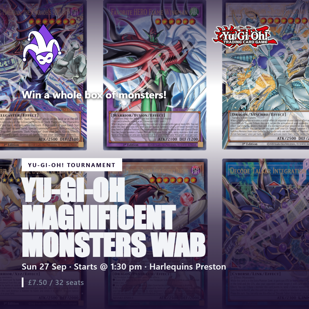 Yu-Gi-Oh Magnificent Monsters WAB