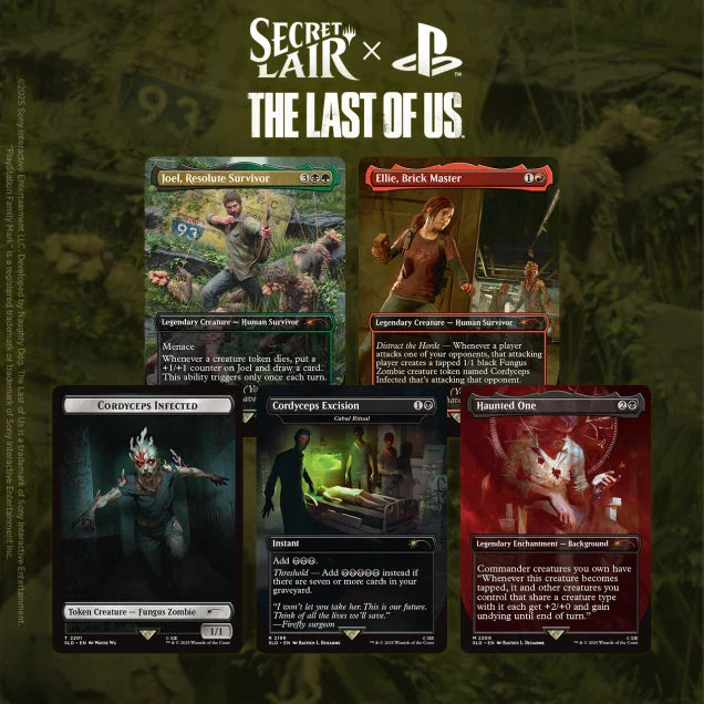 PRE-ORDER - Magic! The Gathering: Secret Lair x The Last of Us Part I Non-Foil