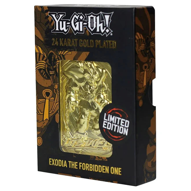 Yugioh TCG - Limited Edition 24K Gold Plated Collectible