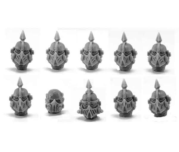 H/H - Death Guard Legion Upgrade Set - Heads