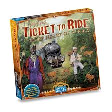 Board Game: Ticket to Ride Map Collection 3: The Heart of Africa (2012)