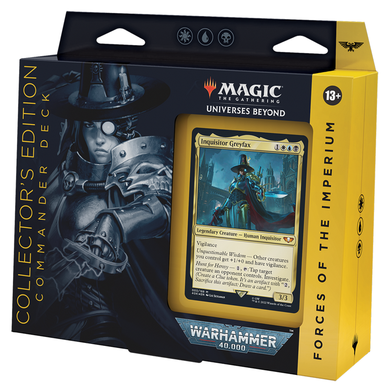 Universes Beyond: Warhammer 40,000 - Forces of the Imperium Collector's Edition Commander Deck