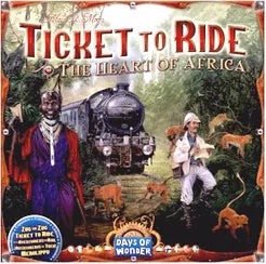 Boardgame Ticket to Ride Map Collection 3: The Heart of Africa (2012)