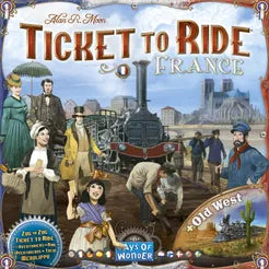 Boardgame Ticket to Ride Map Collection 6: France & Old West (2017)