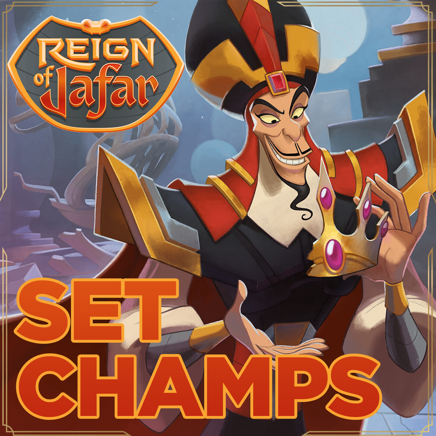 Disney Lorcana Reign of Jafar Set Championships Entry Ticket 9th August