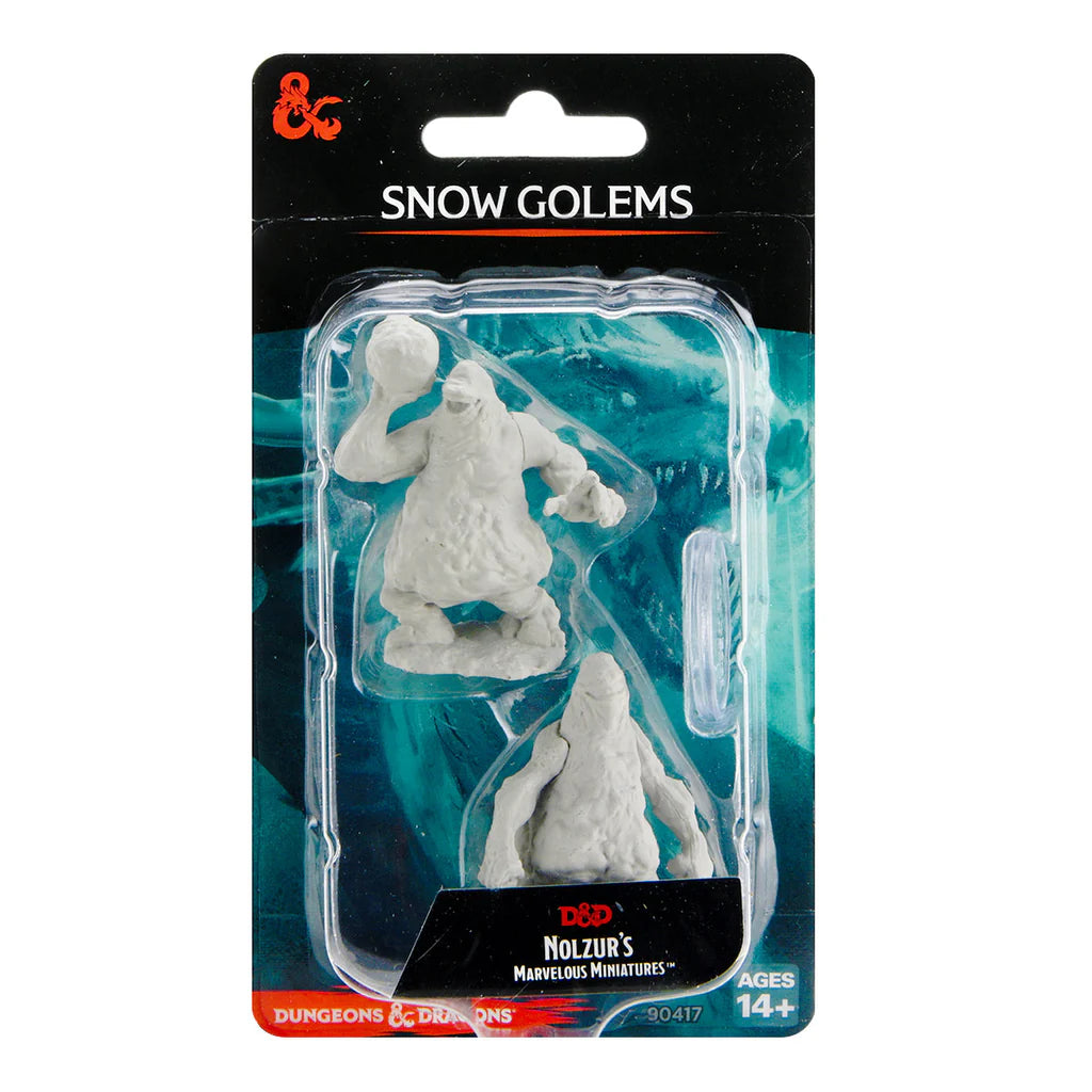 D&D Nolzur's Marvelous Miniatures - SNOW GOLEMS
