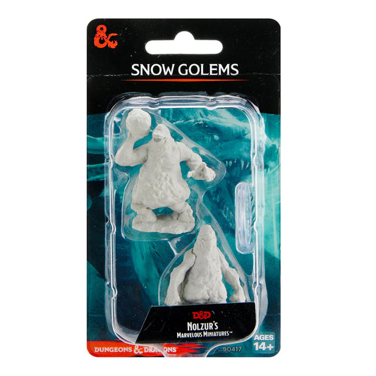 D&D Nolzur's Marvelous Miniatures - SNOW GOLEMS