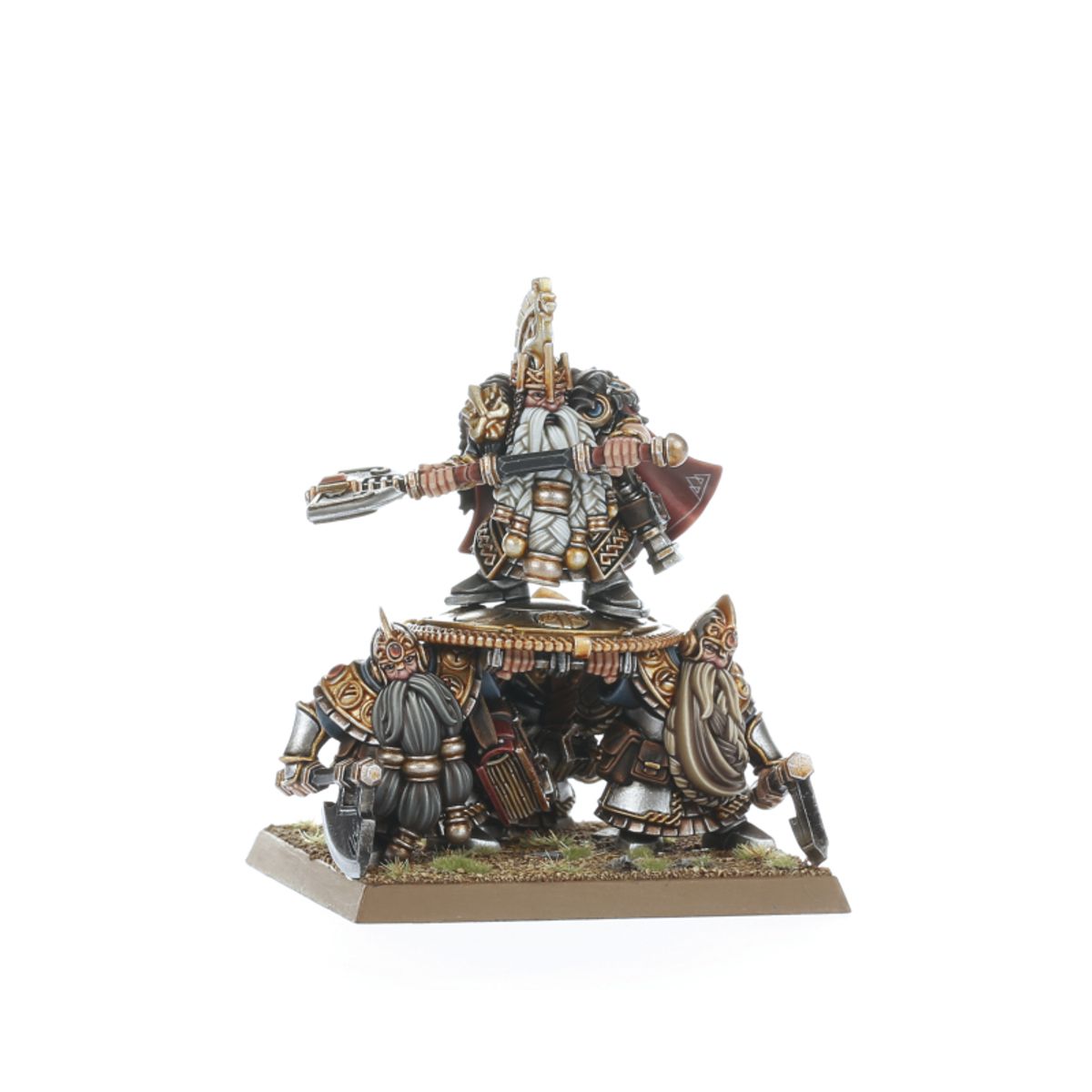 DWARF/M/H: DWARF LORDS W/SHIELDBEARERS