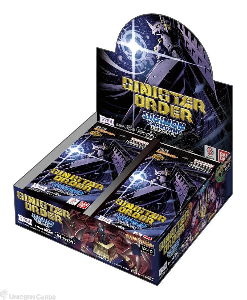 Digimon Card Game - Sinister Order - Booster Box