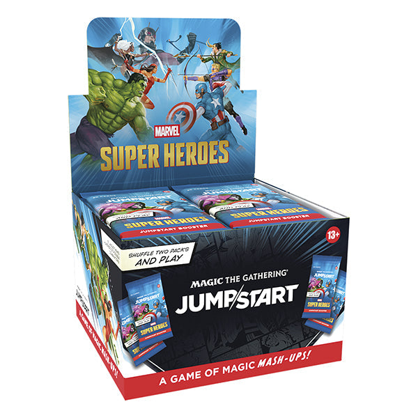 PRE-ORDER: Magic The Gathering - Marvel Super Heroes Jumpstart Booster Box 