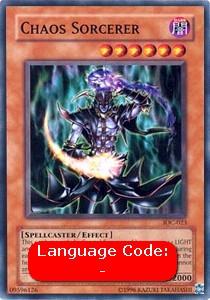 Chaos Sorcerer (V.1 - Common) - Invasion of Chaos (Common) [IOC-023]