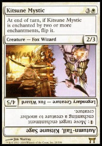 Kitsune Mystic - Champions of Kamigawa (Rare) [CHK-28]