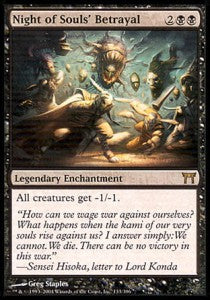 Night of Souls' Betrayal - Champions of Kamigawa (Rare) [CHK-133]