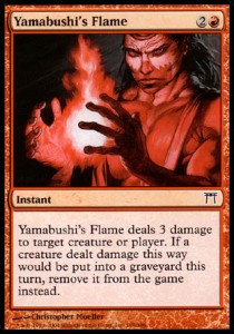 Yamabushi's Flame - Champions of Kamigawa (Common) [CHK-198]