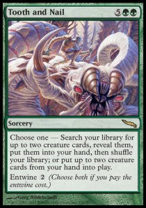 Tooth and Nail - Mirrodin (Rare) [MRD-134]