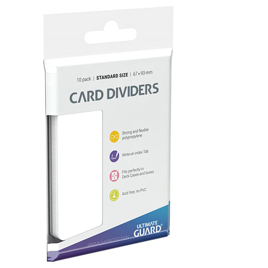 Ultimate Guard - Card Dividers White 10 Pack