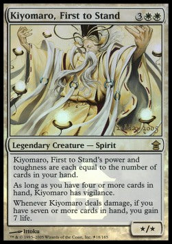 Kiyomaro, First to Stand - Prerelease Promos (Rare) [GDC-26]