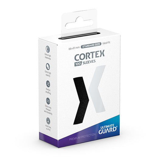 Ultimate Guard - Cortex Sleeves Standard Size - Black 100pk